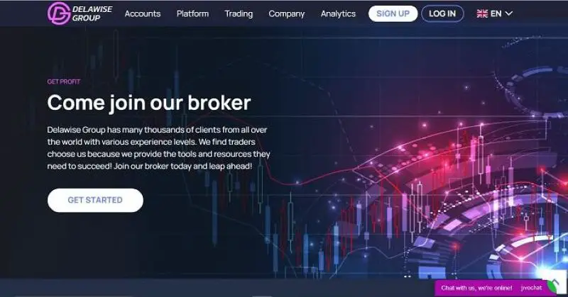 Delawise Group Trading review platform