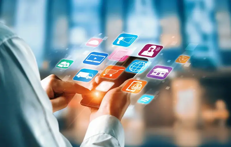 Omni channel technology of online retail business.