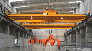 Garbage Grab Overhead Crane