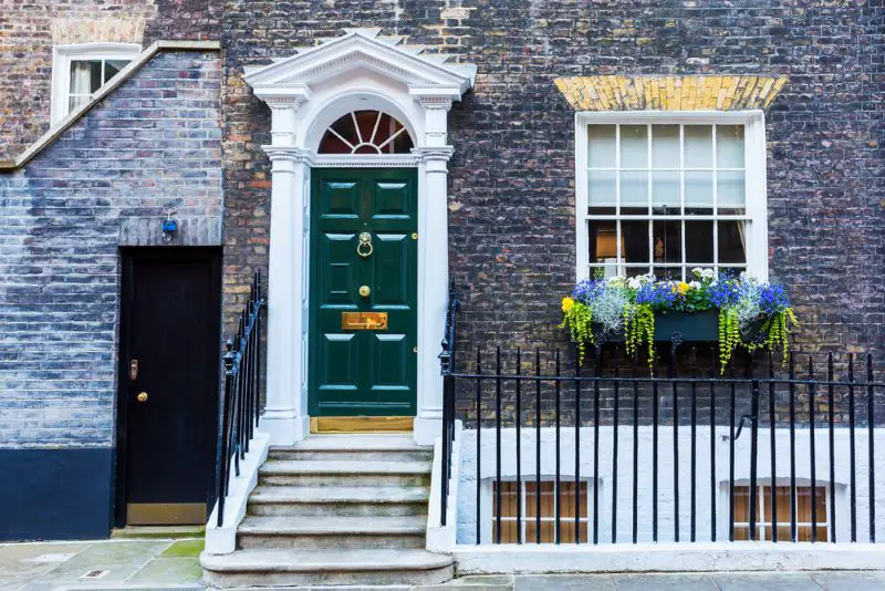 Typical house in Westminster, London