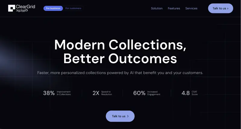 ClearGrid homepage