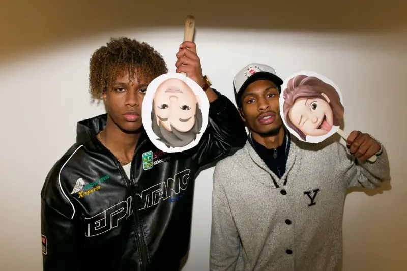 Series Founders Nathaneo Johnson & Sean Hargrow holding memojis