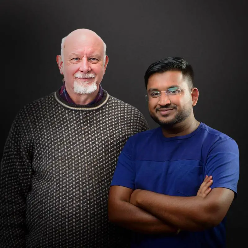 SigIQ.ai founders - Professor Kurt Keutzer and Dr. Karttikeya Mangalam