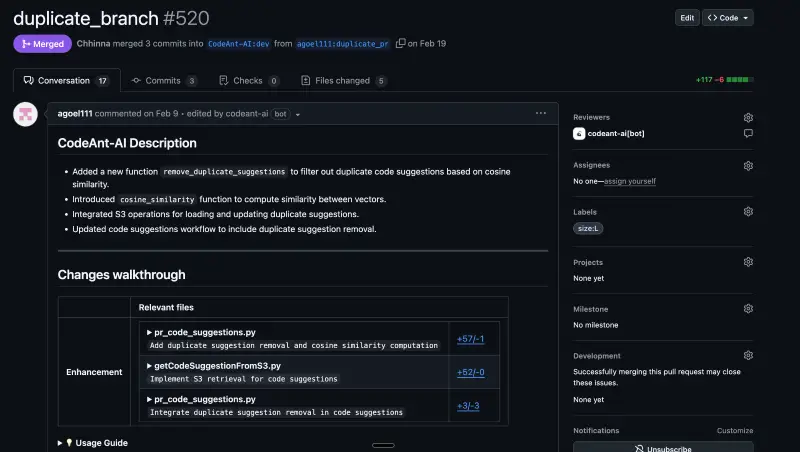 AI Code Review Sample