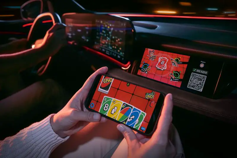 Timeless games, modern setting — UNO® Car Party! and more on AirConsole in Audi vehicles