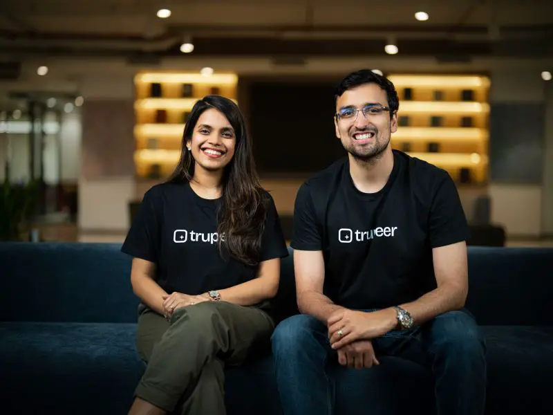 Trupeer founders Shivali Goyal and Pritish Gupta