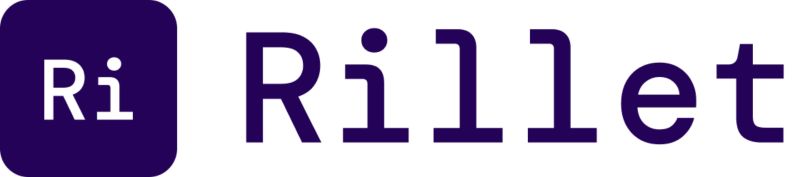 Rillet Icon and Logo Dark Purple