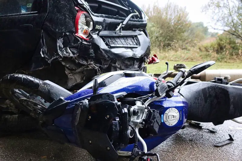Accident, Car crash, Motorcycle image