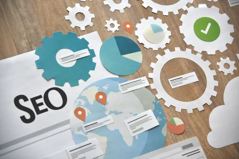 SEO Web Optimization Concept Design