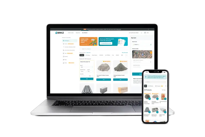BRKZ marketplace and app