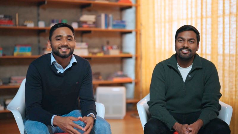 FurtherAI founders Aman Gour and Sashank Gondala