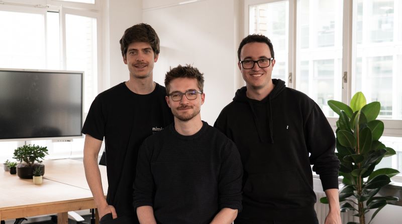 Founders of mimic - Stephan, Stefan, Elvis (L-R)