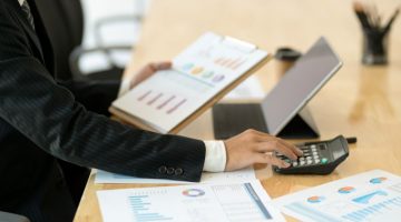 The management is checking the accuracy of the company budget information.