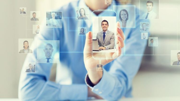 Business, Technology, Social Network, Head Hunting And People Concept