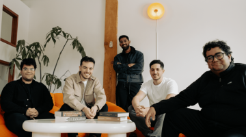 General Magic Team - Aditya, Anthony, Parsa, Jai (standing), Aaron