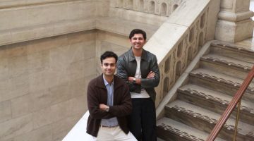 Anchr founders Tzar (left) Smayan (right)