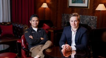 Zalos founders Hung Hoang and William Fairbairn CREDIT_ GEMMA DAY
