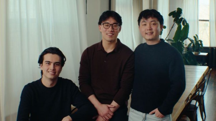 Auctor Founders (from left to right) Matthew Blackburn (CTO), William Sun (CEO), and Sky Ng-Thow-Hing (CPO)