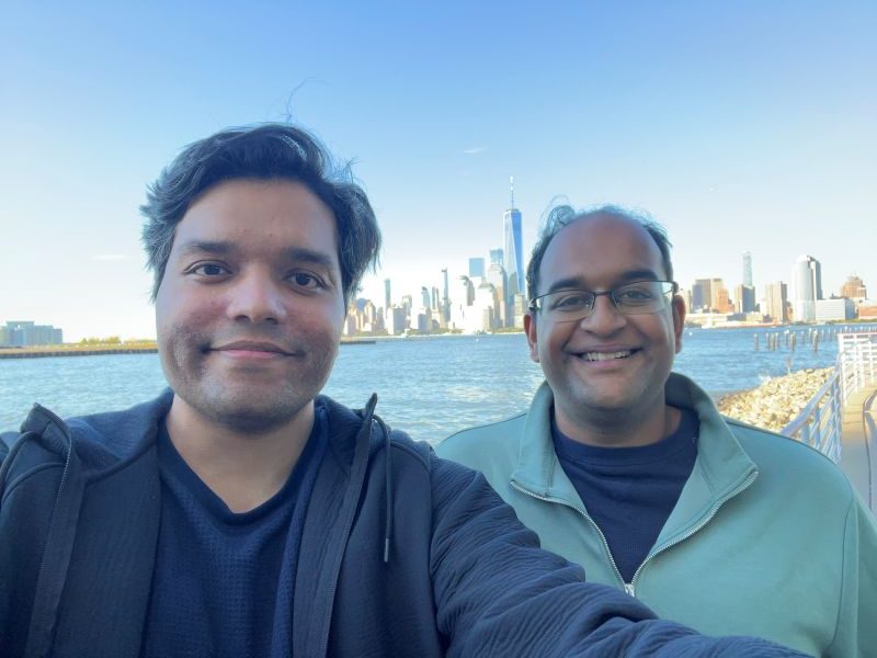 Coral AI founders Ajay Shrihari and Aniket Mohanty