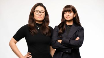 TrIFetch founders Rosemary He and Varuni Sarwal CREDIT Jasmeet Singh