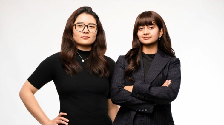TrIFetch founders Rosemary He and Varuni Sarwal CREDIT Jasmeet Singh