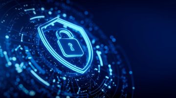 Secure Padlock - online security concept