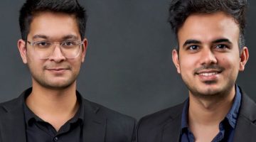 Triomics co-founders Sarim Khan and Hrituraj Singh
