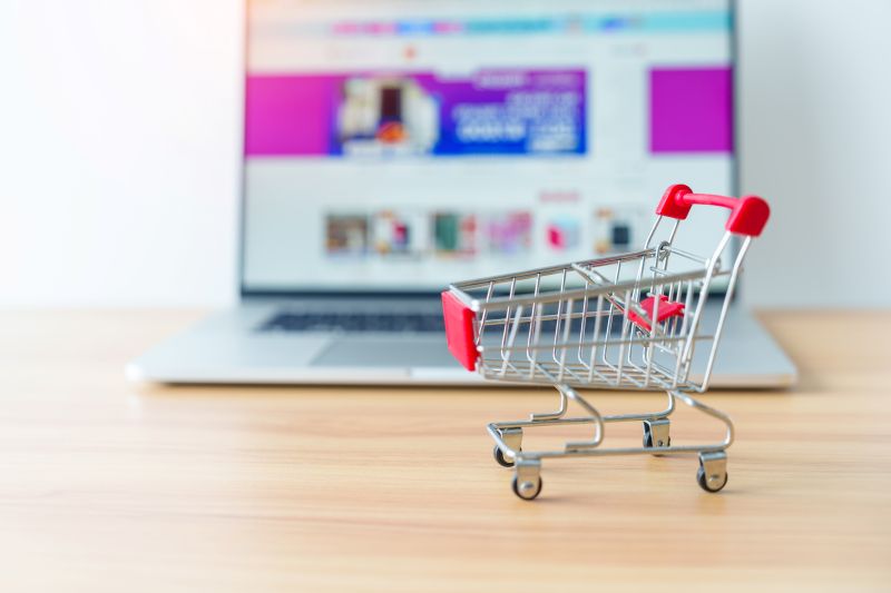 Online Shopping with a Small Shopping Cart