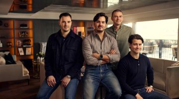 Endra founders Anton Juric, Niklas Lindgren, David Rydberg, Gustav Hammarlund