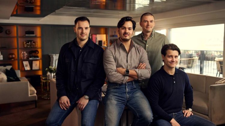 Endra founders Anton Juric, Niklas Lindgren, David Rydberg, Gustav Hammarlund