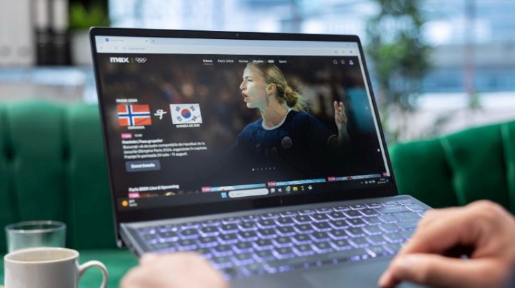 man navigating max streaming platform