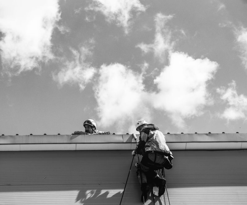 Roof inspection after hail storm