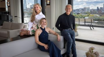 EWOR's new USA leadership team (Katie Madding, Gigi Brett, Charles Ferguson CREDIT Kiran Ridley)