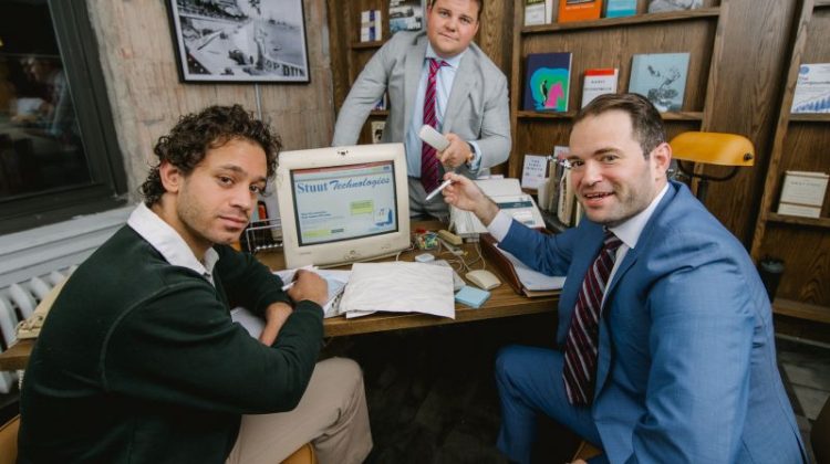 Stuut founders L to R Adam Chaarwari, Tarek Alaruri and Ben Winter