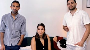Vectorial founders Rahul Garg, Jasmine Kaur and Taranveer Singh 